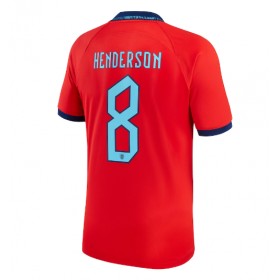England Jordan Henderson #8 Borta Kläder VM 2022 Kortärmad